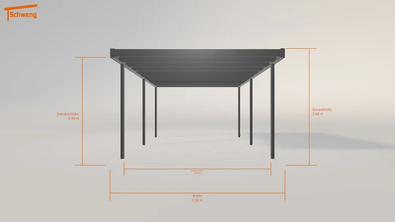 #DE Schweng Flachdachcarport C600 (ID 9wp8d8) #MTG