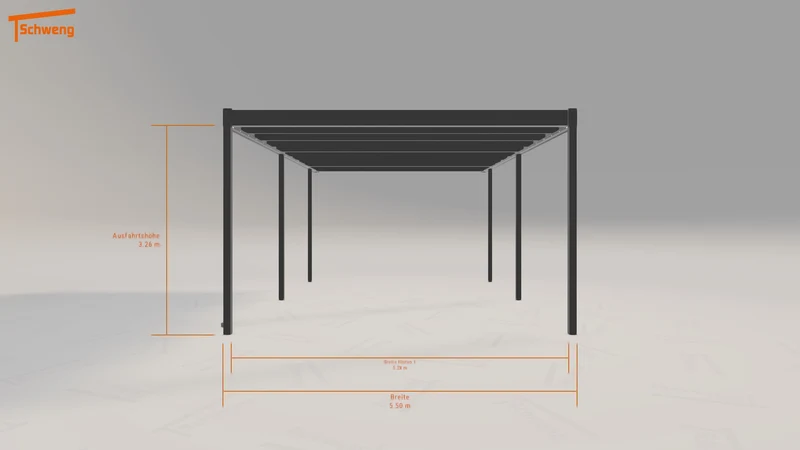 #DE Schweng Flachdachcarport C600 (ID 9wp8d8) #MTG