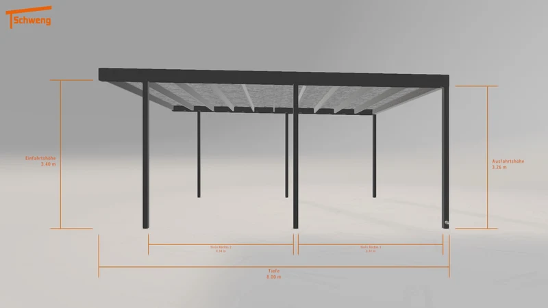 #DE Schweng Flachdachcarport C600 (ID 9wp8d8) #MTG