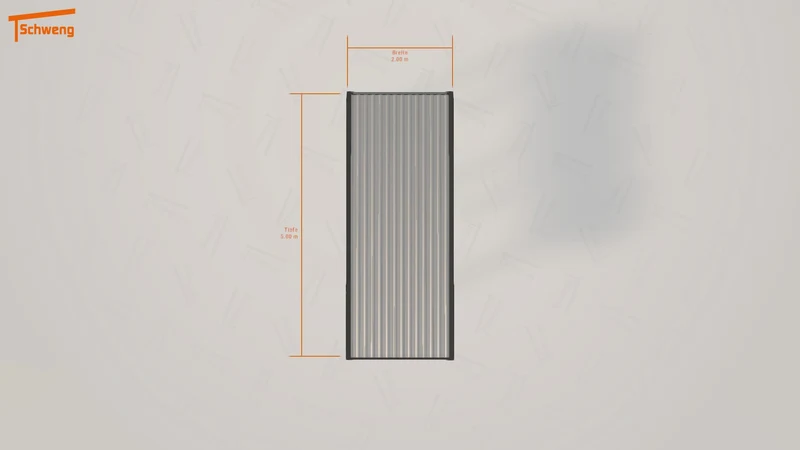 #DE Schweng Flachdachcarport C600 (ID x7nv8b) #MTG