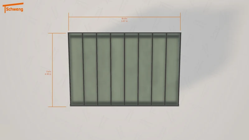 #DE Schweng Terrassenüberdachung S400 (ID 9wp2pg)