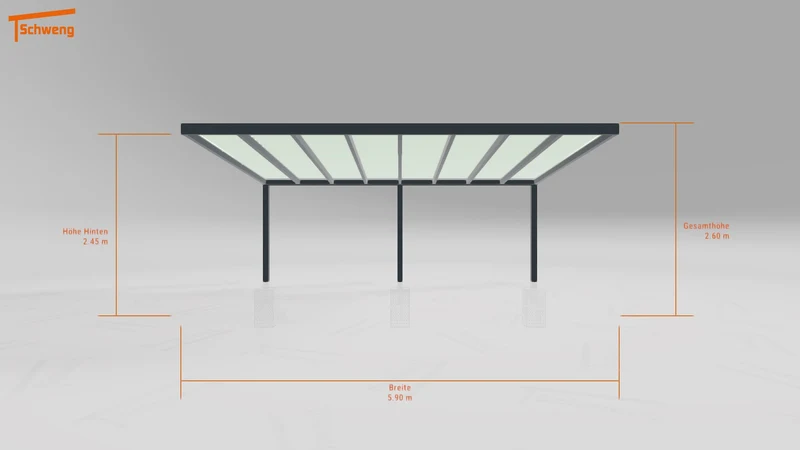 #DE Schweng Terrassenüberdachung S400 (ID 77mdd5)