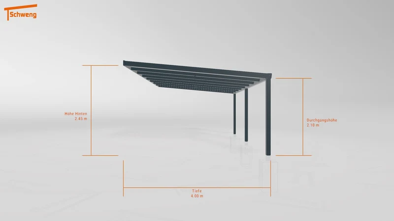 #DE Schweng Terrassenüberdachung S400 (ID 77mdd5)