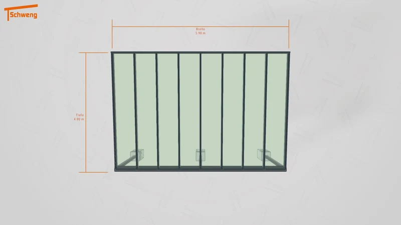 #DE Schweng Terrassenüberdachung S400 (ID 77mdd5)