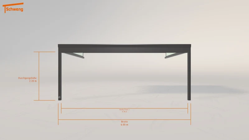 #DE Schweng Terrassenüberdachung S400 (ID ygn3gb)
