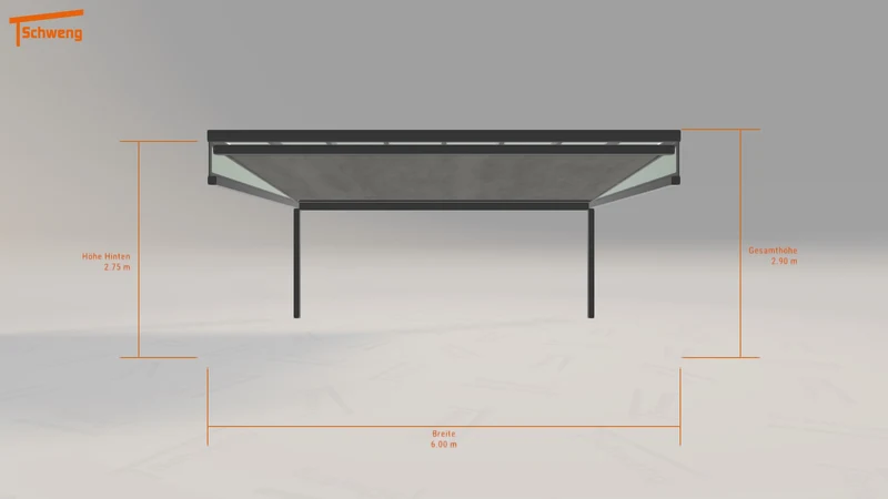 #DE Schweng Terrassenüberdachung S400 (ID ygn3gb)