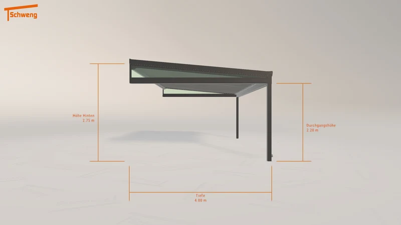 #DE Schweng Terrassenüberdachung S400 (ID ygn3gb)