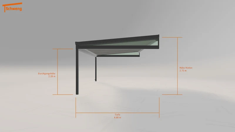 #DE Schweng Terrassenüberdachung S400 (ID ygn3gb)
