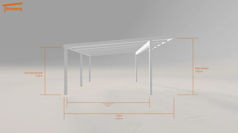 #AT Schweng Pultdachcarport S400 (ID x7nwx4)