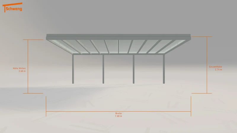 #AT Schweng Terrassenüberdachung S400 (ID ygnq83)