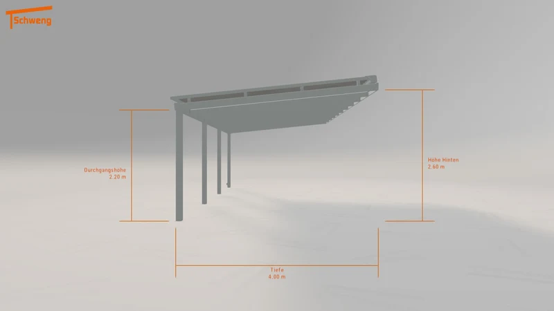 #AT Schweng Terrassenüberdachung S400 (ID ygnq83)
