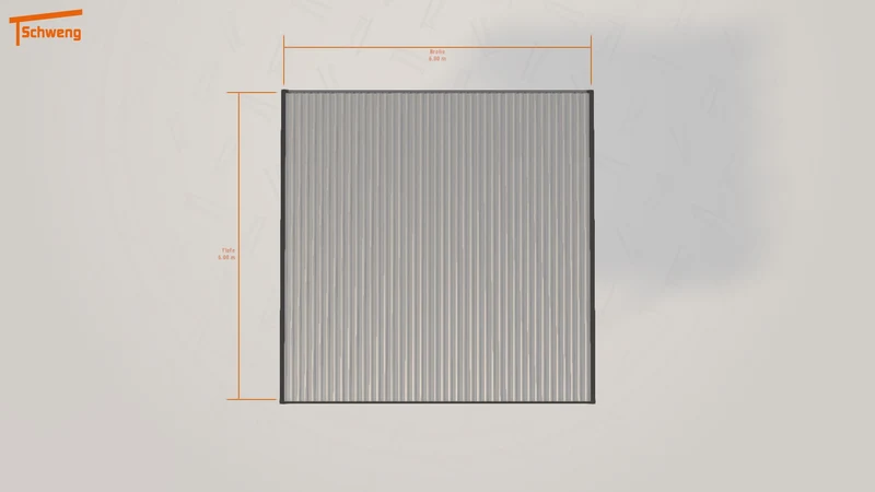 #DE Schweng Flachdachcarport C600 (ID pbjg8b) #MTG