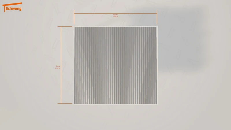 #AT Schweng Flachdachcarport C600+ (ID 9wp8n8)