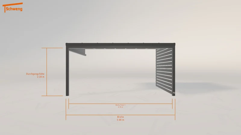 #DE Schweng Terrassenüberdachung S350 (ID dv37q8)