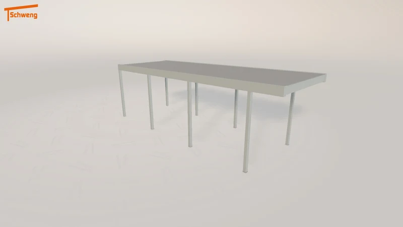 #DE Schweng Flachdachcarport C600+ (ID jj9k9x) #MTG