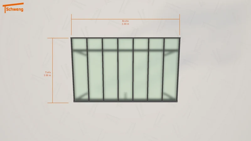 #DE Schweng Pultdachcarport S400 (ID mj743w) #MTG