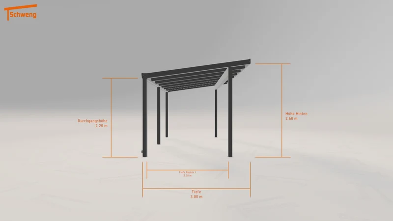 #DE Schweng Pultdachcarport S400 (ID w3nvrv) #MTG