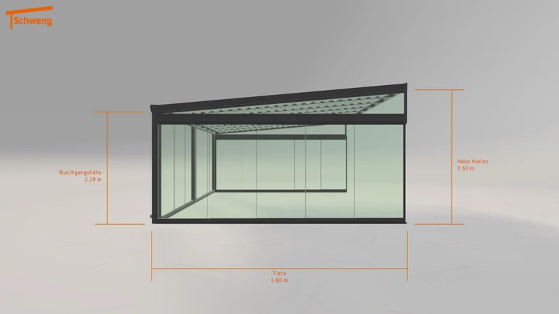 #DE Schweng Terrassenüberdachung S400 (ID 2qxqrj)