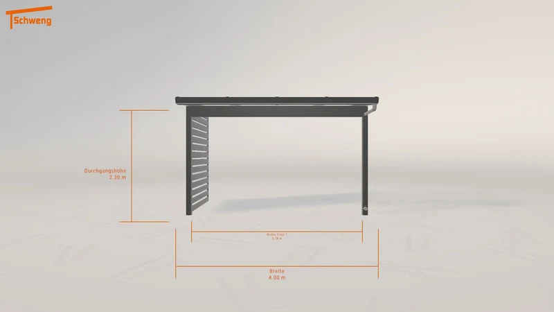 #DE Schweng Terrassenüberdachung S350 (ID x7nvby)