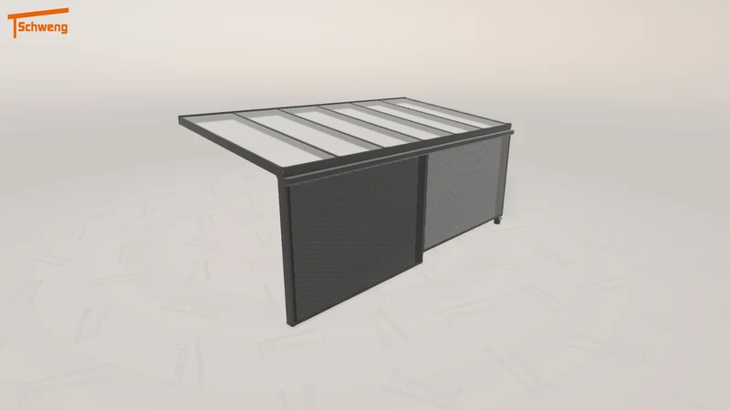#DE Schweng Terrassenüberdachung S400 (ID 77mp4z)