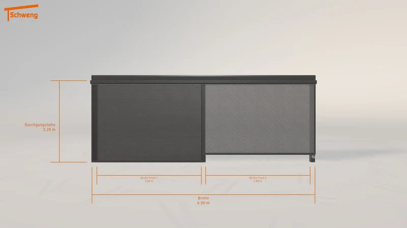 #DE Schweng Terrassenüberdachung S400 (ID 77mp4z)