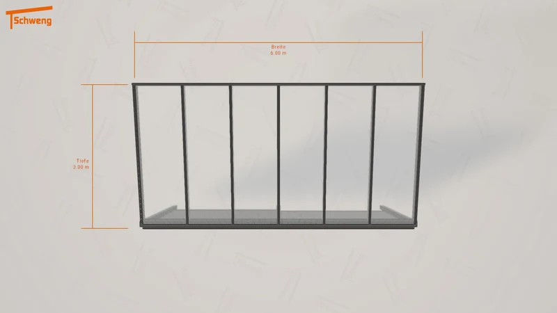 #DE Schweng Terrassenüberdachung S400 (ID 77mp4z)