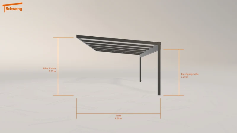 #DE Schweng Pultdachcarport S400 (ID ygnqz7) #MTG
