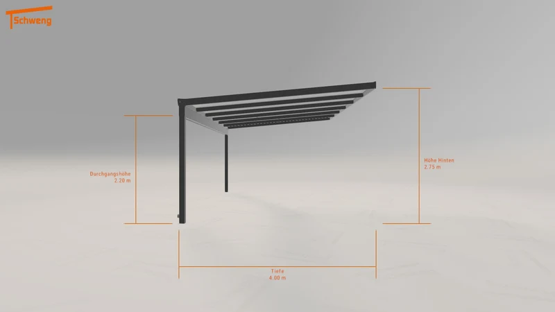 #DE Schweng Pultdachcarport S400 (ID ygnqz7) #MTG