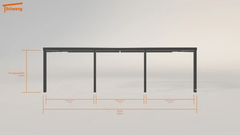 #AT Schweng Terrassenüberdachung S400 (ID ygn38z)