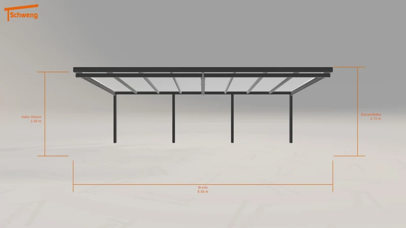 #AT Schweng Terrassenüberdachung S400 (ID ygn38z)