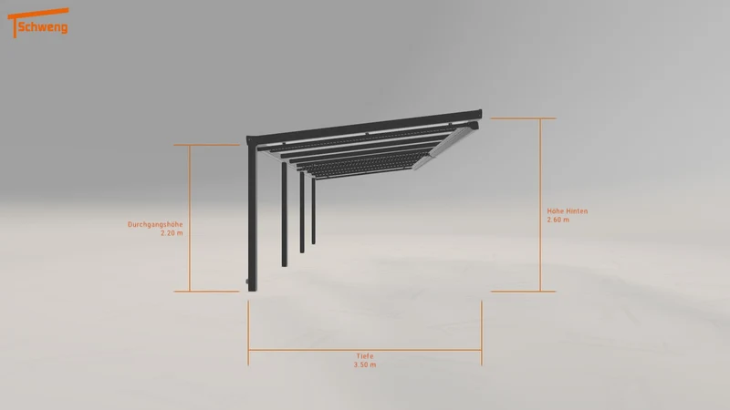 #AT Schweng Terrassenüberdachung S400 (ID ygn38z)