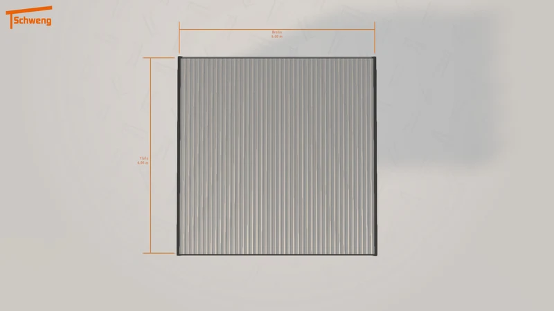 #DE Schweng Flachdachcarport C600 (ID 42j9z2) #MTG
