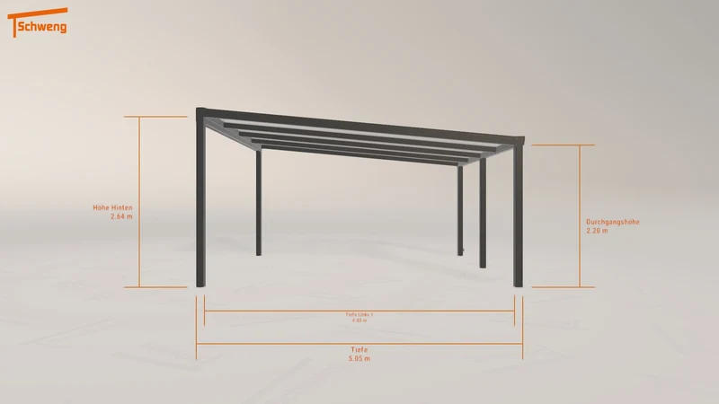 #DE Schweng Pultdachcarport S400 (ID n5xgdj) #MTG