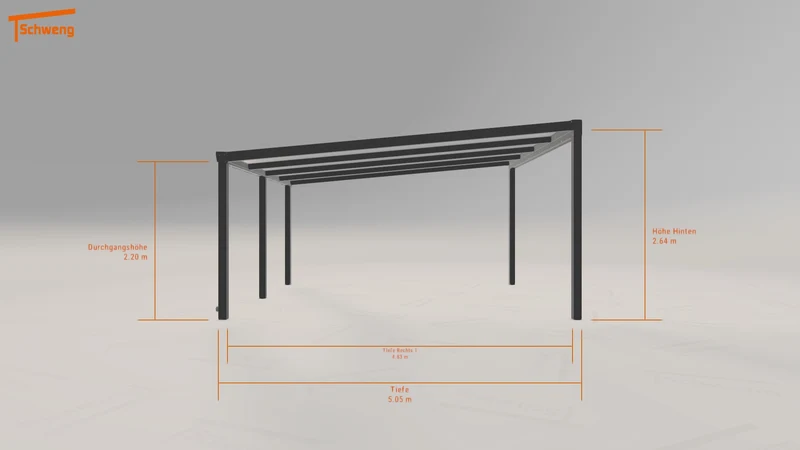 #DE Schweng Pultdachcarport S400 (ID n5xgdj) #MTG
