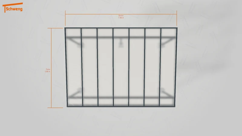 #DE Schweng Pultdachcarport S400 (ID 77mdy5)