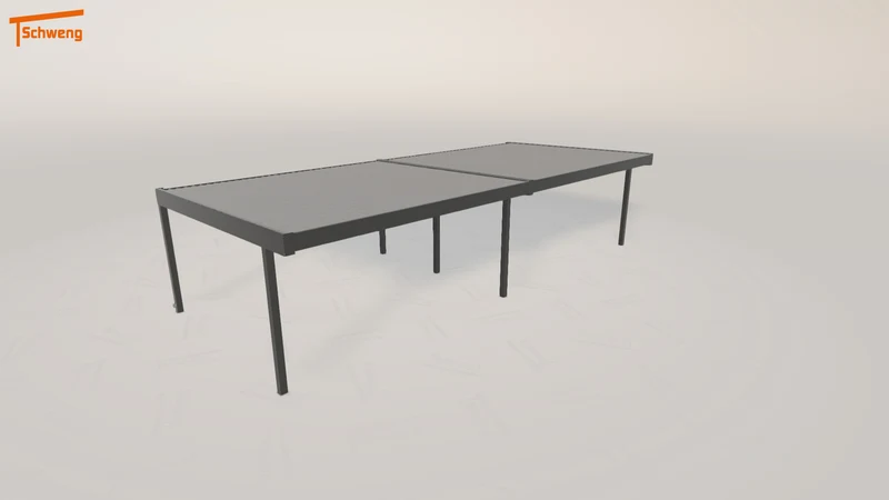 #DE Schweng Flachdachcarport C600+ (ID jj9jwy) #MTG