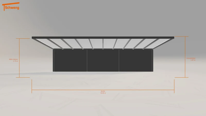 #DE Schweng Pultdachcarport S400 (ID pbj2x7)