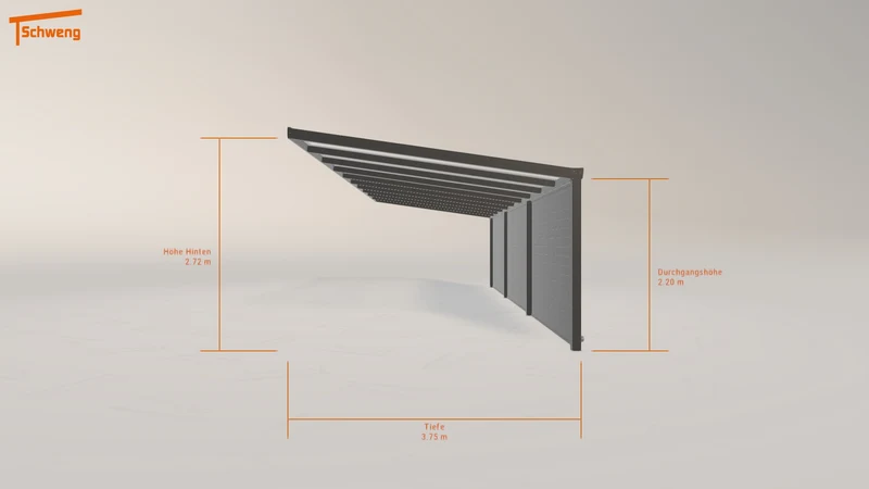 #DE Schweng Pultdachcarport S400 (ID pbj2x7)