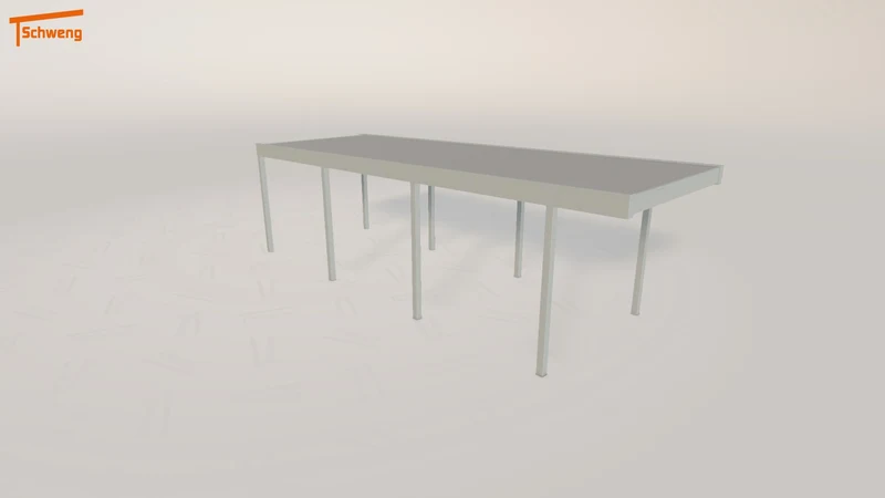 #DE Schweng Flachdachcarport C600+ (ID 2qxdnd) #MTG