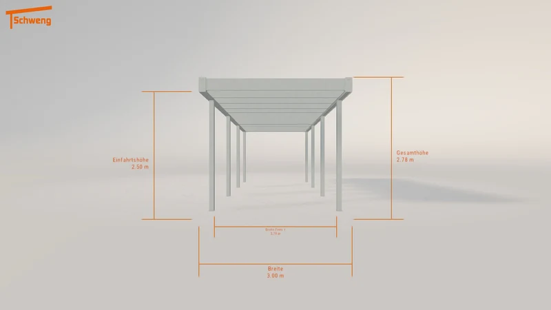 #DE Schweng Flachdachcarport C600+ (ID 2qxdnd) #MTG