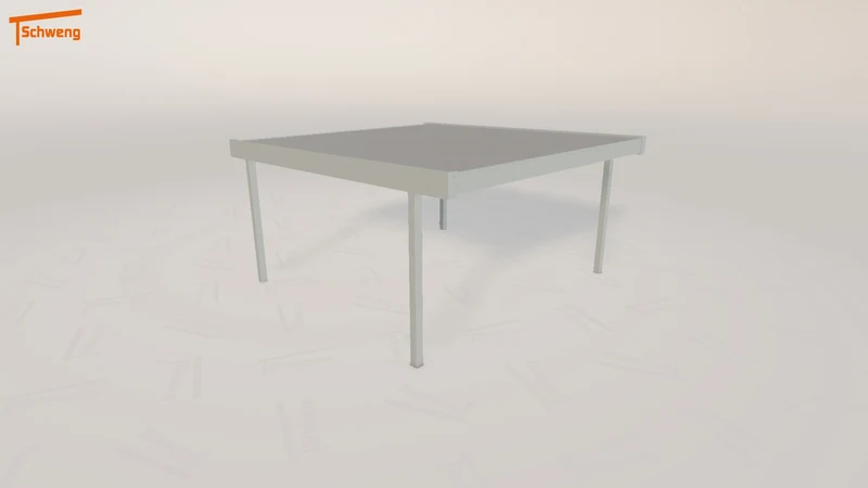 #DE Schweng Flachdachcarport C600+ (ID 338n43) #MTG