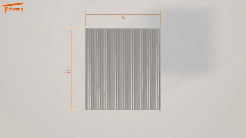 #DE Schweng Flachdachcarport C600+ (ID 338n43) #MTG