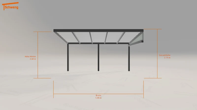 #AT Schweng Terrassenüberdachung S400 (ID n5x57b)