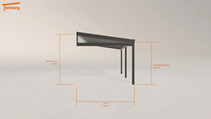 #AT Schweng Terrassenüberdachung S400 (ID n5x57b)