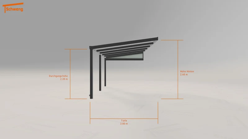 #AT Schweng Terrassenüberdachung S400 (ID n5x57b)