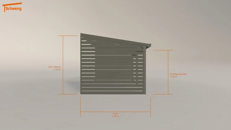 #DE Schweng Terrassenüberdachung S400 (ID k2y29b)