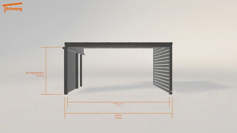 #DE Schweng Terrassenüberdachung S350 (ID zbgmd7)