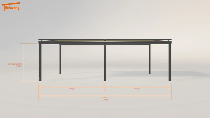 #DE Schweng Terrassenüberdachung S400 (ID ygnqdg)