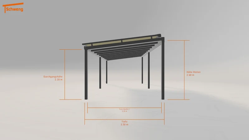 #DE Schweng Terrassenüberdachung S400 (ID ygnqdg)