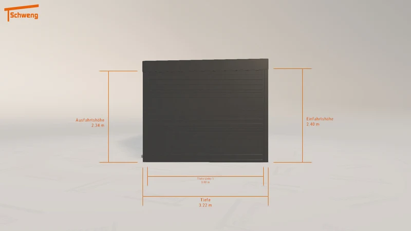 #DE Schweng Flachdachcarport C600+ (ID bkgyqm) #MTG